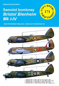 Samolot bombowy Bristol Blenheim Mk I-IV - Bączkowski Wiesław - książka