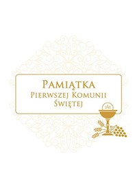 Pamiątka Pierwszej Komunii Świętej -  - książka
