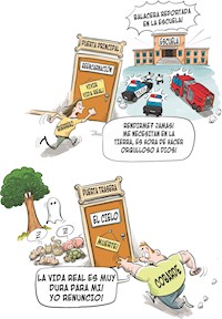 El Cielo Vs La Reencarnación La Historieta - Dharma - ebook