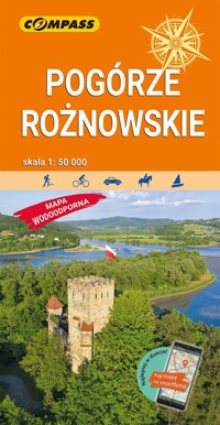 Pogórze Rożnowskie Mapa laminowana -  - książka