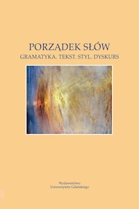 Porządek słów -  - książka