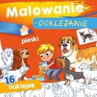 Malowanie-doklejanie. Pieski - Wydawnictwo Skrzat - książka
