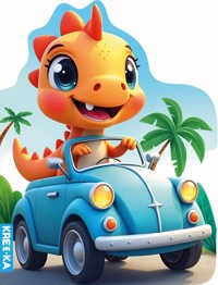 Dinuś w autku -  - książka