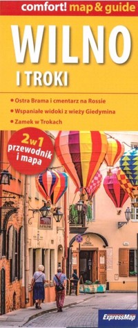 Comfort! map&guide Wiolno i Troki - zbiorowa praca - książka