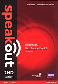 Speakout 2nd Edition Elementary Flexi Course Book 1 + DVD - Eales Frances, Oakes Steve, Harrison Louis - książka