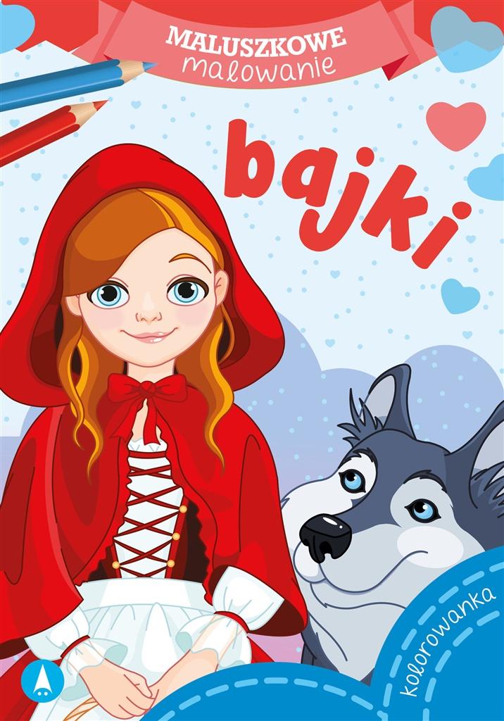 Maluszkowe malowanie. Bajki - Wydawnictwo Skrzat - książka