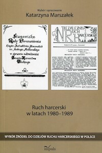 Ruch harcerski w latach 1980-1989 - Marszałek Katarzyna - książka