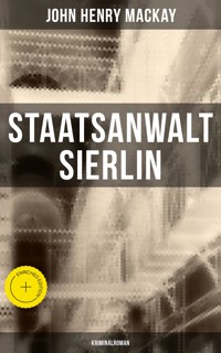 Staatsanwalt Sierlin: Kriminalroman - John Henry Mackay - ebook
