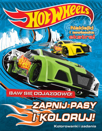 Hot Wheels Zapnij pasy i koloruj - zbiorowa praca - książka