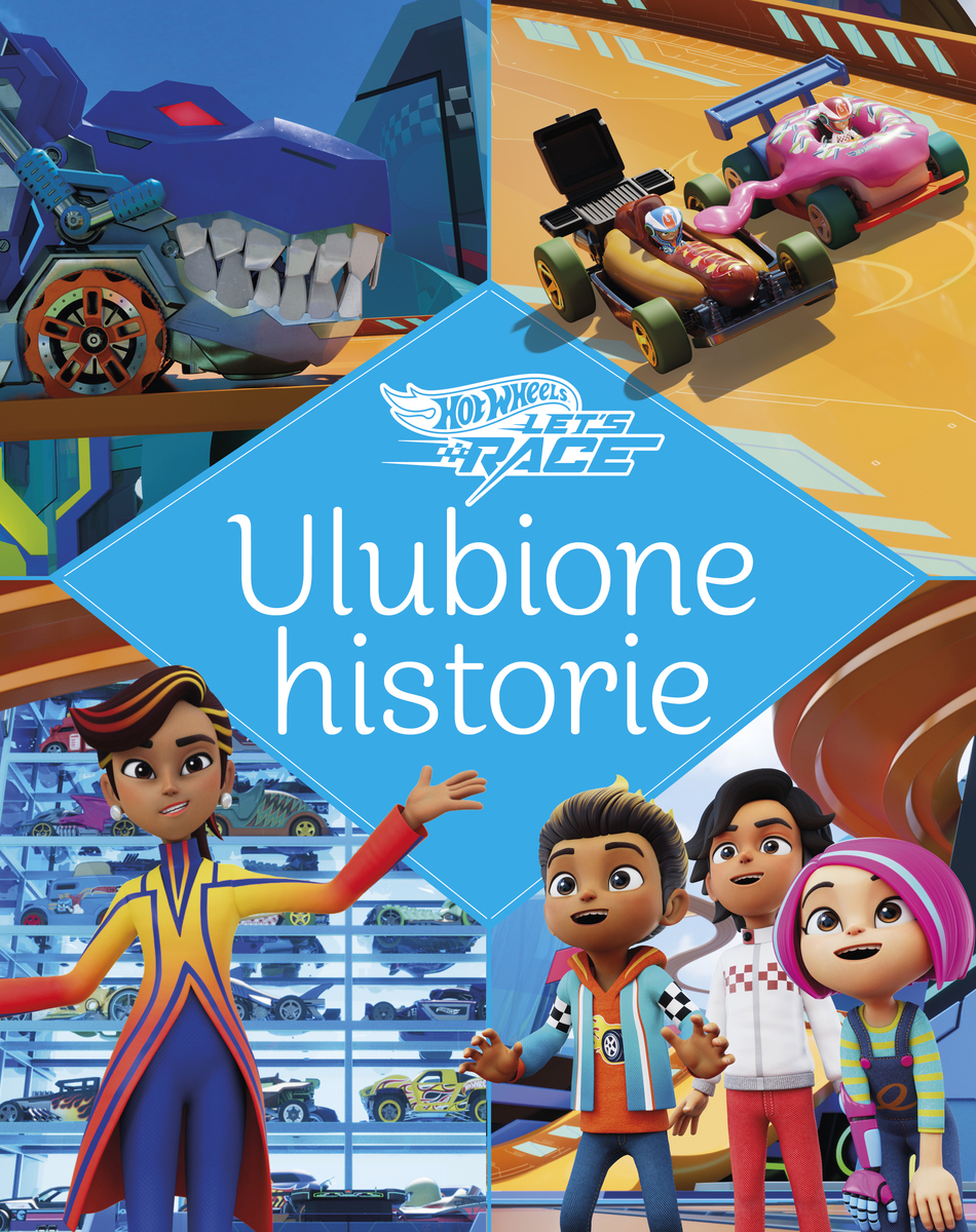 Ulubione historie. Hot Wheels Na start - zbiorowa praca - książka