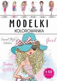 Modelki kolorowanka -  - książka