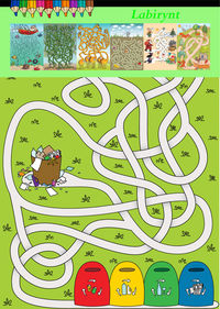 Łamigłówki - Labirynt -  - książka