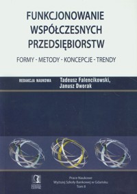 Funkcjonowanie współczesnych przedsiębiorstw -  - książka