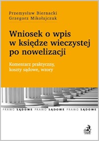Wniosek o wpis w księdze wieczystej po nowelizacji -  - książka
