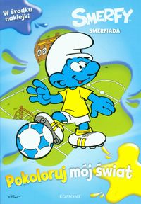 Pokoloruj mój świat Smerfiada -  - książka