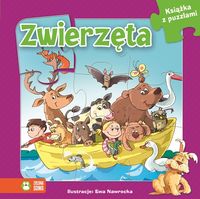 Książka z puzzlami Zwierzęta -  - książka