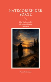 Kategorien der Sorge - Frank Kralemann - ebook