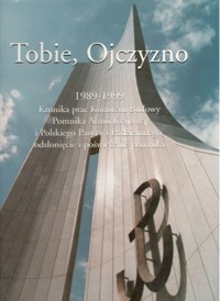 Tobie, Ojczyzno. 1989-1999 - zbiorowa praca - ebook