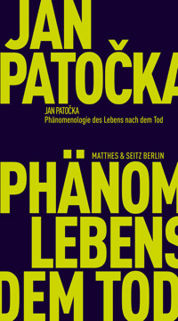 Phänomenologie des Lebens nach dem Tod - Patocka Jan - ebook