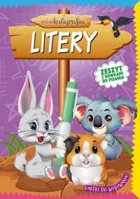 Minikaligrafia. Litery. Zeszyt z rowkami do pisania - zbiorowa praca - książka