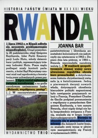 Historia państw świata w XX i XXI wieku. Rwanda - Bar Joanna - ebook