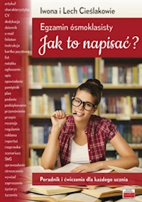 Egzamin ósmoklasisty Jak to napisać? - Cieślak Iwona, Cieślak Lech - książka