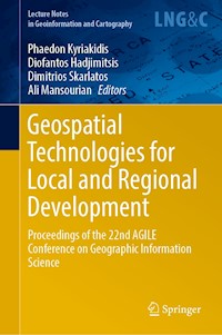 Geospatial Technologies for Local and Regional Development -  - ebook