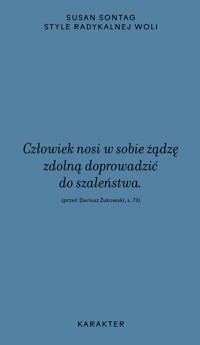 Style radykalnej woli - Sontag Susan - ebook + książka
