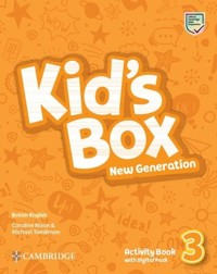 Kid's Box New Generation  3 Activity Book with Digital Pack British English - Nixon Caroline, Tomlinson Michael - książka