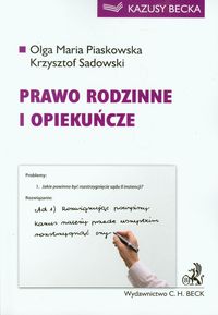 Prawo rodzinne i opiekuńcze - Piaskowska Olga Maria, Sadowski Krzysztof - książka