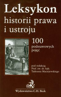 Leksykon historii prawa i ustroju -  - książka