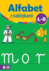 Alfabet z naklejkami Ł - R -  - książka