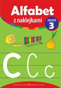 Alfabet z naklejkami zeszyt 3 -  - książka