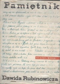 Pamiętnik Dawida Rubinowicza - Dawid Rubinowicz - ebook