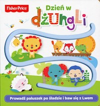 Fisher Price Dzień w dżungli -  - książka