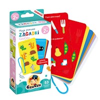 Moje pierwsze zagadki CzuCzu 2+ -  - książka