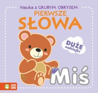 Nauka z grubym obrysem Pierwsze słowa -  - książka