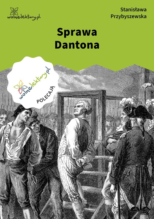 Okładka książki Sprawa Dantona