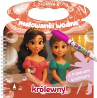 Zadanka & malowanki wodne. Królewny - Wioleta Żyłowska - książka