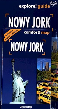 Nowy Jork light przewodnik + mapa -  - książka