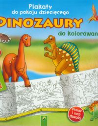 Dinozaury Plakaty do kolorowania -  - książka