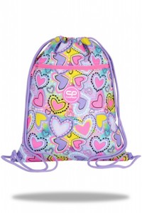 Coolpack, Worek na Buty Vert - Pastel Hearts (F070832) -  - książka