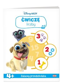 Disney uczy Bingo i Rolly w akcji Ćwiczę liczby -  - książka