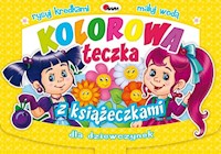 Kolorowa teczka z książeczkami dla dziewczynek -  - książka