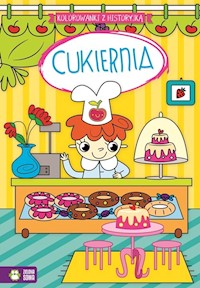 Cukiernia Kolorowanki z historyjką -  - książka