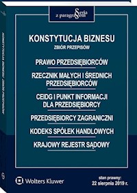 Konstytucja biznesu Zbiór przepisów -  - książka