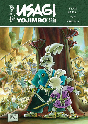 Usagi Yojimbo Saga. Księga 4 - Stan Sakai - książka