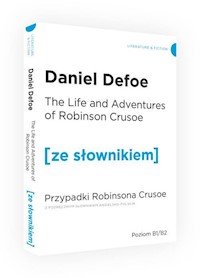 Przypadki Robinsona Crusoe wersja angielska z podręcznym słownikiem - Daniel Defoe - książka