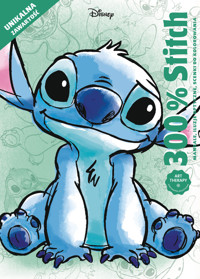 300% Stitch. Mandale, iluzje optyczne, scenki do kolorowania. Art therapy. Disney - Capucine Sivignon - książka