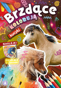 Brzdące kolorują Kucyki (naklejki świecące w ciemności) -  - książka